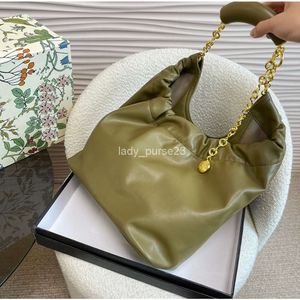 Designer Bag Handbag Spanien Squeeze Totes Women Bags Girl Cowhide Leather Leather Crescent 2023 Tote New Chain Underarm Fashion D6SA