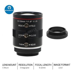 612mm Industrial Camera Lens 118 