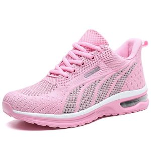 Running Shoes Ladies Breathable Sneakers Summer Light Mesh Cushion Women's Sports Shoes Outdoor Lace Up Training Shoes 231227