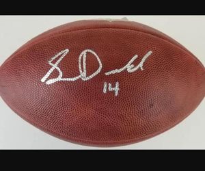 Collectable Darnold Lawrence Taylor Brees RYPIEN Prescott Burrow Tim Brown Autographed Signed signatured signaturer auto Autograph Collectable
