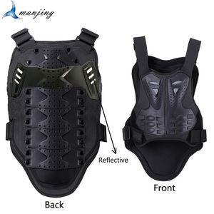 Motorrad -Motocross -Weste Schutzausrüstung Reitsport Sportschutz Dirt Bike ATV Drop Resistant Body Guard Moto Brust Spin 231227