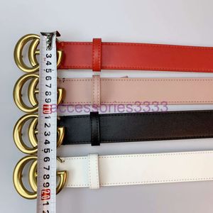 Fashion Classic Belt AAAAA Designer Womens Belt Men Luxury Smooth Buckle Belt 7 Färger tillgängliga