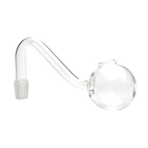 30mm XXL Big Bowl Oil Burner Glass Pipe med vattenpipa 10 mm manligt tunt vattenrökande rör Pyrex -brännare för bongs