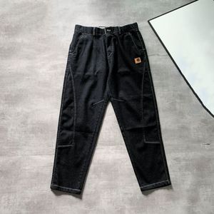 Pantaloni Carhart Salopette Pantaloni da uomo Street Loose Jogger Donna Dritto Lavoro Vintage Tattico Tasca grande Tuta Pantaloni Cargo Hip Hop 7914