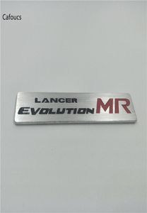 Aluminum Metal Carstyling For Mitsubishi Lancer Evolution X MR Emblem Badge Logo Decal Sticker8783054