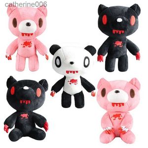 Animali di peluche ripieni Orso tenebroso Peluche Personaggio dei cartoni animati caldo Bambola Simpatico orso Peluche Peluche per bambini Regalo di compleanno Arredamento della cameraL231228