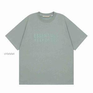 Sommer Ess Herren T-Shirt Damenmode Straße Casual Nebel Kurzarm FG 1977 Baumwolle Dreidimensionaler Druck Nebel Poloshirt HHT5