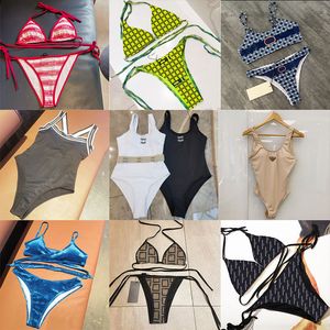 Designer Swimwear Verão Praia Swimsuit Mulheres Sexy Biquinis Conjuntos Design One Piece Bodysuits Multi Estilos Senhora Clássico Banheira Terno Férias Roupas