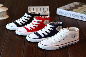 Scarpe per bambini per ragazza scarpe di tela casual sneaker da ragazzo zapatillas scarpe da bambina Bianco Alta moda buty tenis infantil 2103038063323