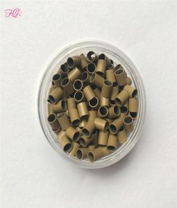 Easily Locks Copper Micro Ring 1000pcs 322838 straight mini locks copper tube micro beads for applying i tip hair1083970