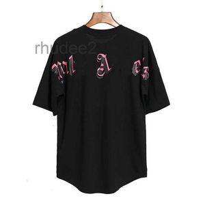 Verão Mens Palms Anjos Camiseta Graffiti T-shirt Palmangel City Designer Limited Inkjet Letter Printing Homens Mulheres Ângulos Tees ALK0