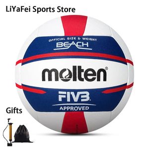 V5B5000 Molten Size 5 Standard Volleyball Soft Touch Leather Outdoor Indoor Volleyballs Youth Adults Women Beach Ball 231227