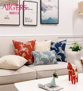 Avigers Mane European Cushion Covers Square Home Dekoracyjne poduszki rzutowe skrzynki do sofy salon sypialnia LJ2012163455159