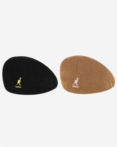 summer KANGOL kangaroo flat top fisherman hat visor basin hat fashion wild cotton fabric men and women flat top cloth hat Q07032482593596