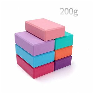 Blocchi Yoga 3 X 6 9 Protezione ambientale addensata Eva Brick Esercizio Fitness Mti Colore Opzionale Alta densità 200G Consegna goccia Dhien