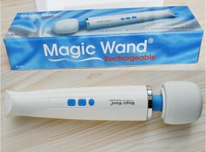 Ny Magic Wand kraftfulla AV -vibratorer Laddningsbara full kropp Personlig massager HV270 Kvinnlig onani Produkt Vuxen Sex Toy2475904