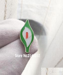 Spille Spille 100 Pz Spilla personalizzata Distintivo Pasqua irlandese Calla Lilly Arpa Spille smaltate 1 Spilla fiore artigianale in metallo Regalo Drop Deliv7762174