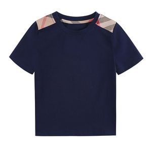 Mükemmel Kalite 2-8 Yıl Pamuklu Erkekler Tişört Yaz Kısa Kollu Çocuklar Tees Tees Giyim Çocuk T-Shirt Çocuk Gömlek