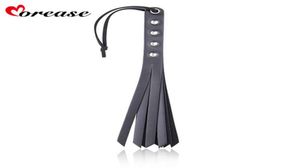 Adult bdsm Game Fetish sex bondage Leather Tail Spanking Paddle Whip Flogger Sex Toys For Couples Women Sexy Policy Knout slave Y15287003