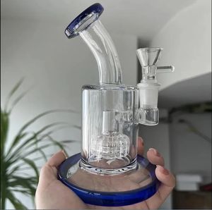 Glass Water Bongs Heady Dab Rigs Hookahs Matrix Perc Smoke Glass Water Pipes Oil Bong with 14mmジョイント