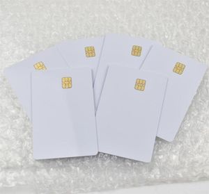 100PCSロットISO7816 SEL4442 CHIP CONTACH IC CARD WHOLD PVC CARD IC CARD CANTCONTACT SMART CARD237A729940連絡先