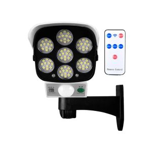 1PCS مصابيح الجدار في الهواء الطلق 77 LED 3 أوضاع مصباح شمسي مصباح أمان في الهواء الطلق لاسلكي PIR MOTION SESSOR SPOT LIGHT FOR GARDEN PARK LL