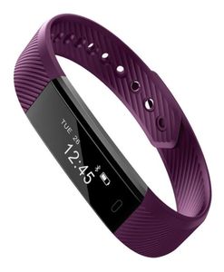 Akıllı Bileklik Fitness Tracker Akıllı İzleme Step Sepoe Etkinlik Montaj Monitör Akıllı Kol saati Çalar Saat Titreşim İzle A6254741