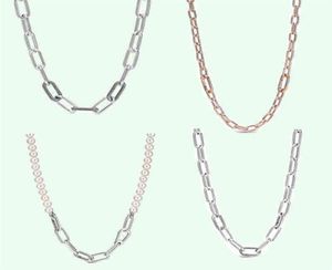 Sterling Silver Me Chain Necklace Hip Hop 925 Jewelry Original Design Diy Jewelry Christmas Gift Girl22L8504764