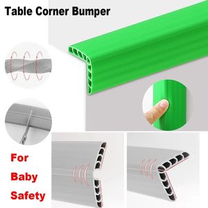 Self Adhesive Kindergarten Baby Safety Table Edge Guard Desk Bumper Protection Strip Furniture Corner Protector 231227