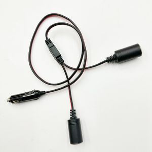 one to two cigarette lighter,Yacht power cord Wholesale converter plug light string