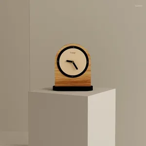 Bordsklockor modern minimalistisk internet kändis skrivbord kreativ super tyst klocka rum dekoration