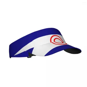 Berets Summer Air Sun Hat Flag of Nenets People Visor UV Ochrona sportowa tenis golf prowadzący czapkę przeciwsłoneczną