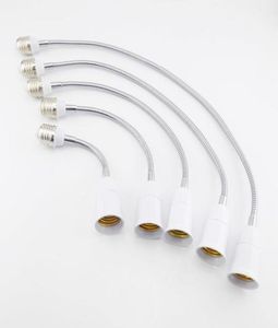 18 28 38 48 58cm E27 Flexible LED light Bulb Base Converters E27 to E27 Socket plug Extension cord wall Lamp Holder Adapter3282029