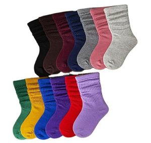 Men039s Socks 2021冬の秋の子供たちの前かがみ余分な長いフリルブーツルーズコットンベイビー8615067