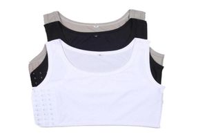 Women039s Shapers Chest Breast Binder Plus Size Tomboy Trans Короткий корсет Les Lesbian Майка Женский жилет для косплея Tank3981164