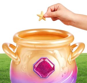 Articoli di novità Oggetti decorativi Figurine Magie Mixies Magic Fog Pot Sorpresa Pet Light Light Blind Box Toys Authenti4003572