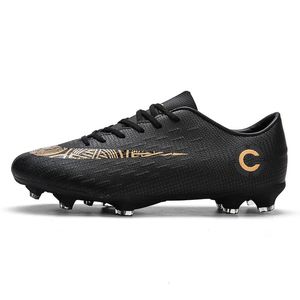 Mens Low Top Football Boots Lightweight FGTF Soccer Shoes Kids Antislip Outdoor Training Cleats Wide Size Size 48 231228