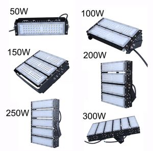 トンネルライト50W 100W 150W 200W 250W 300W SMD3030フラッドライトモジュールフィンヒート散逸防水IP65高速道路P8974247用クールホワイト