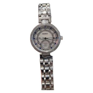 Kvinnor Watch Diamond Inlaid Ocean Wedding Luxury Watches Sapphire Mirror Quartz Movement Steel Band Designer Womenwatch