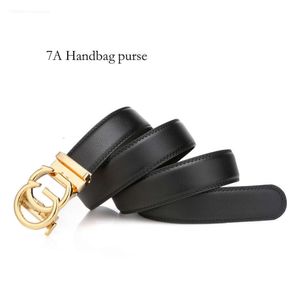 Leather womens Men Belt 3.5CM width Men belts Bronze Buckle Ratchet Waistband Belt with box luxury fashion gold Buckles Belts