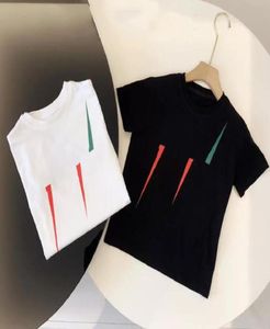 베이비 디자이너 키드 Tshirts Tshirts 여름 소녀 소년 패션 티 어린이 어린이 캐주얼 탑 문자 인쇄 T 셔츠 14 Colors9785390