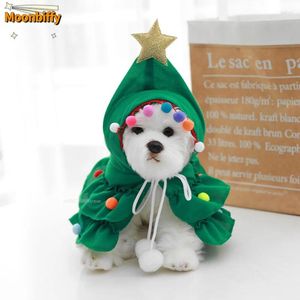 犬のアパレル2023クリスマスペットの服ケープショールはホリデーギフトに変身しましたROPAパラペロ子犬