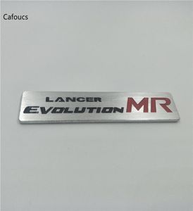 Aluminium Metal Carstyling för Mitsubishi Lancer Evolution X MR Emblem Badge Logo Decal Sticker3288166