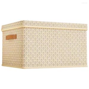 Borse da stoccaggio PP Scheda Rinfrescaggio pieghevole rinforzato con scaffali di copertura bidoni in tessuto Contenitori Box Book Organizer per la camera da letto