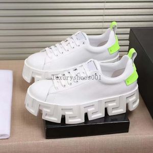 أحذية GRECA Labyrinth Sneakers سميكة وحيد التصميم للرجال غير الرسمي أحذية فاخرة العلامة التجارية للرجال الرياضة Race Trainer 05