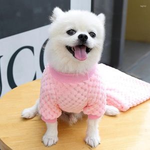 Vestuário para cães roupas para animais de estimação colete quente teddy bichon pequeno gato roupas filhote de cachorro traje camisola ao ar livre ropa perro produtos atacado