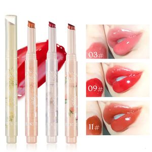 FLORTTE 13 Farben First Kiss Series Love Lipstick Mirror Water Light Lip Glaze Moisturizing Tint Korea Makeup Cosmetics 231225