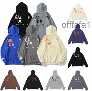 Herren Hoodies Sweatshirts Hoodie Designer Galleryes Depts Gary Painted Graffiti Used Letters Gedruckt Lose Lässige Mode Männer und Frauen Hoody 2wgg Q88d# 52IN