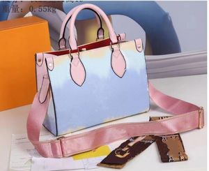 2024 Luxury Handbag Leather Designer Crossbody Bag Women's Shoulder Strap Bag Print Plånbok Designers Väskor Fashion Totes Shopping Handväskor 002