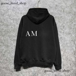 S Streetwear Designer Sweater Hooded Ny Pullover Tryckt 83 herrtröjor Hoodies Amirs Hoodie Letter Black S 61 Casual Women's 880